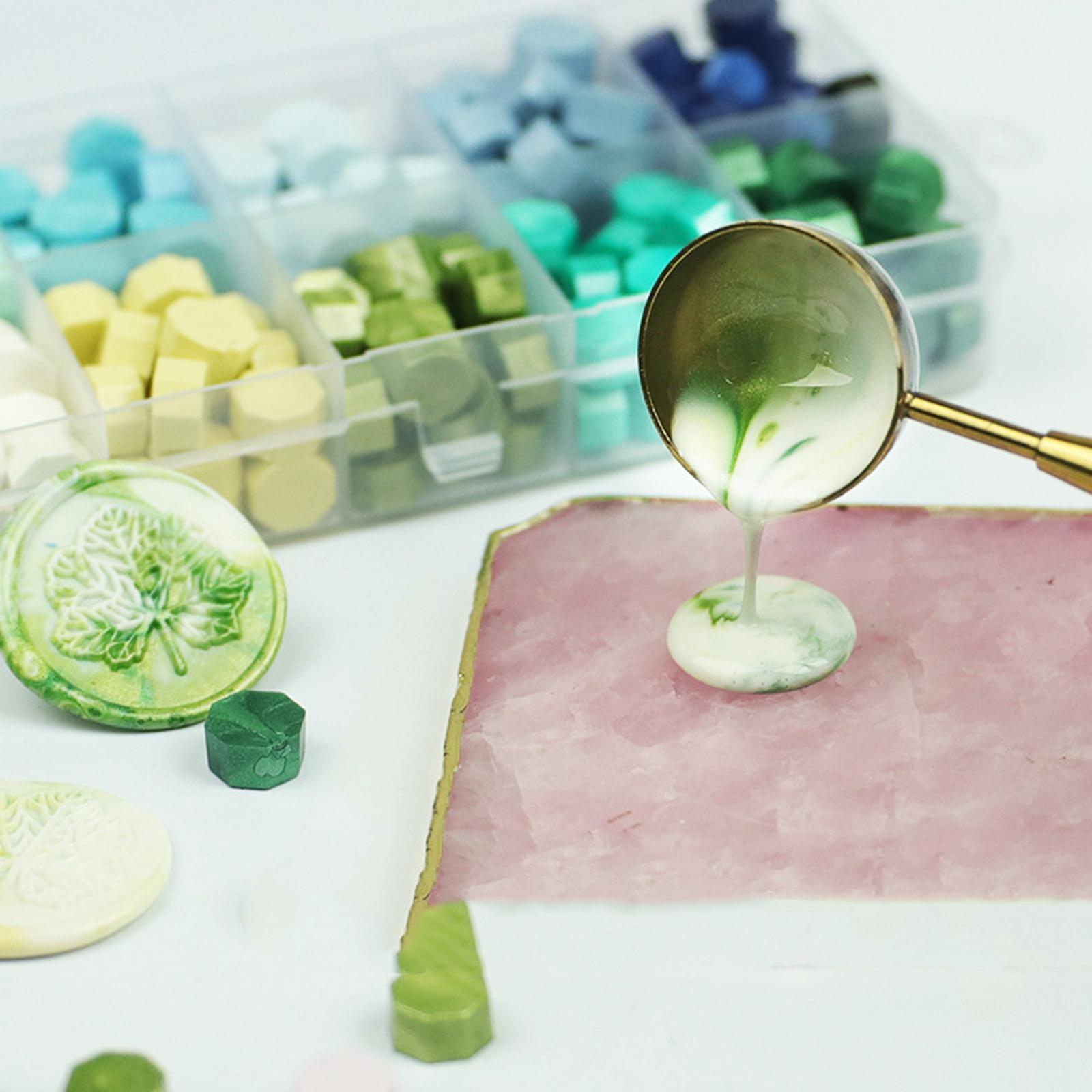 Letter Sealing Beads Macaron M - Wax Seal Stamp Set recension och pris