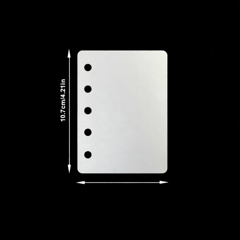Frosted PP Loose Leaf Divider  - Tab Divider A4 recension och pris
