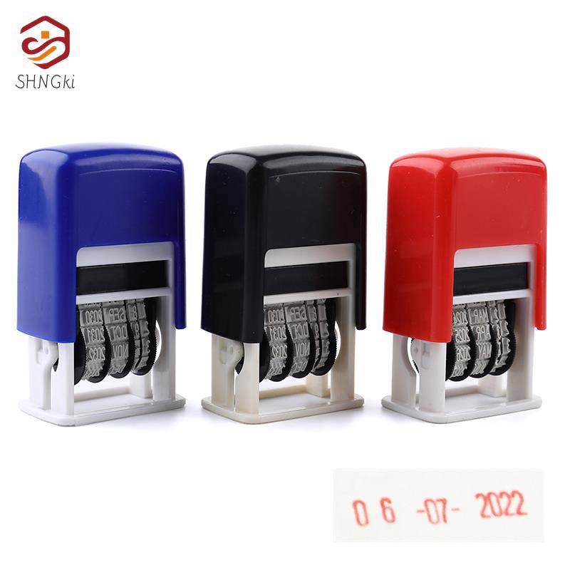 1Pcs Cute Date Stamp In Englis - Rubber Date Stamp recension och pris