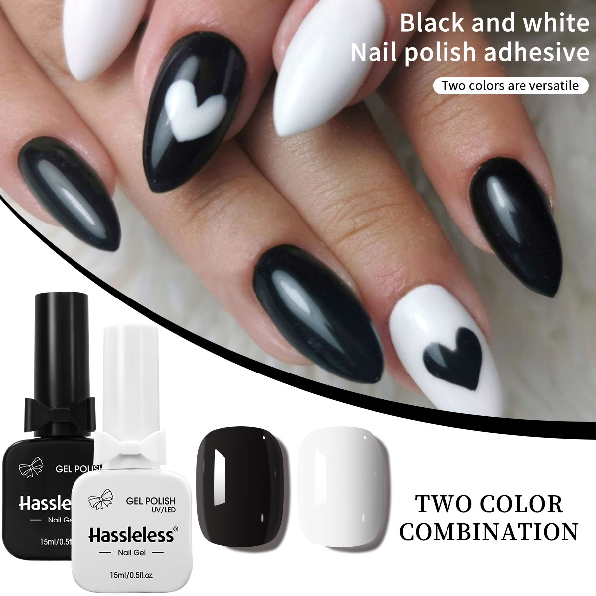Hassleless 2-Pack Pure White + - Gel Refill Pack recension och pris