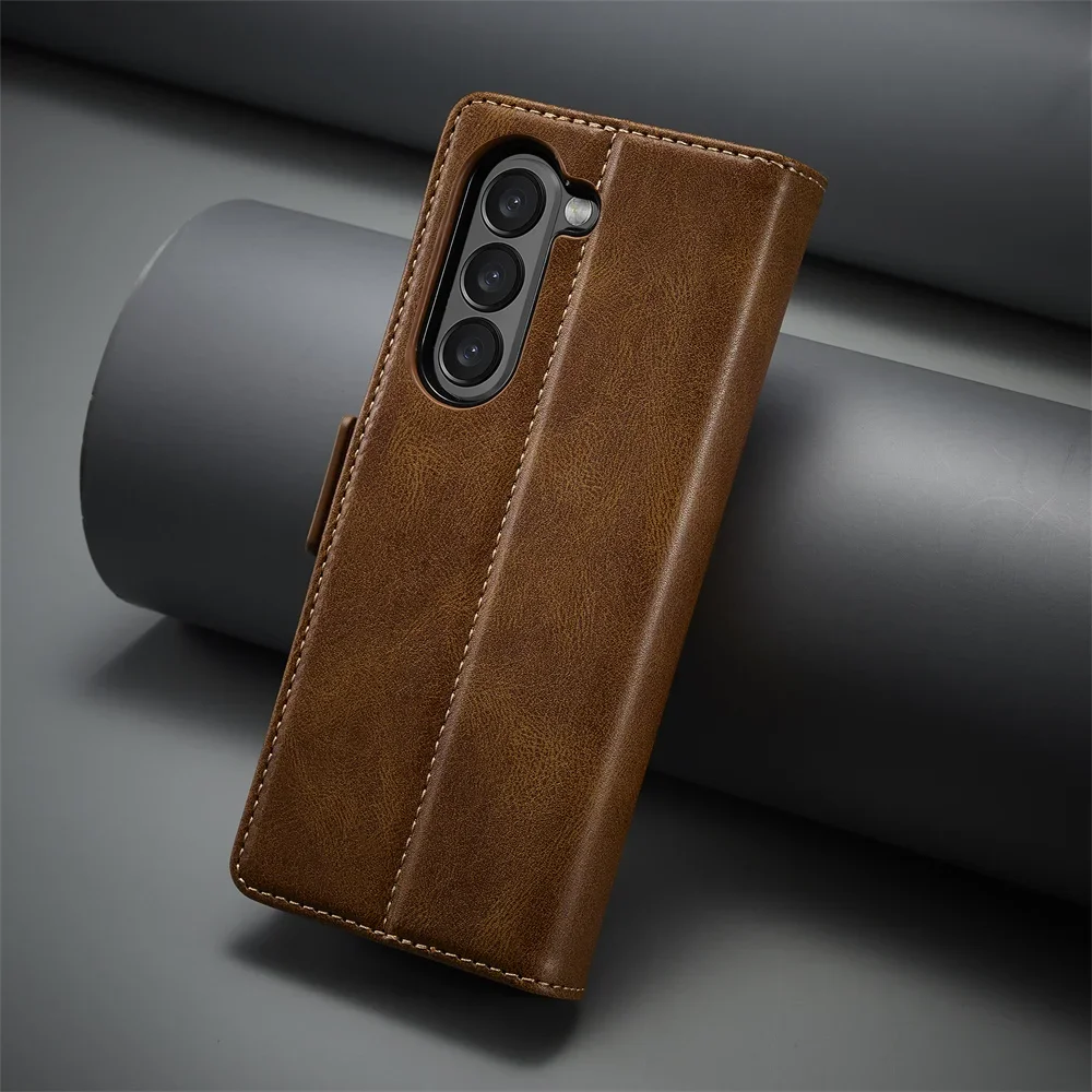 Leather Wallet Phone Case For  - Index Card Holder recension och pris