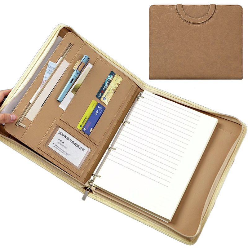 Multifunctional A4 PU Leather  - Binder A4 Lever recension och pris