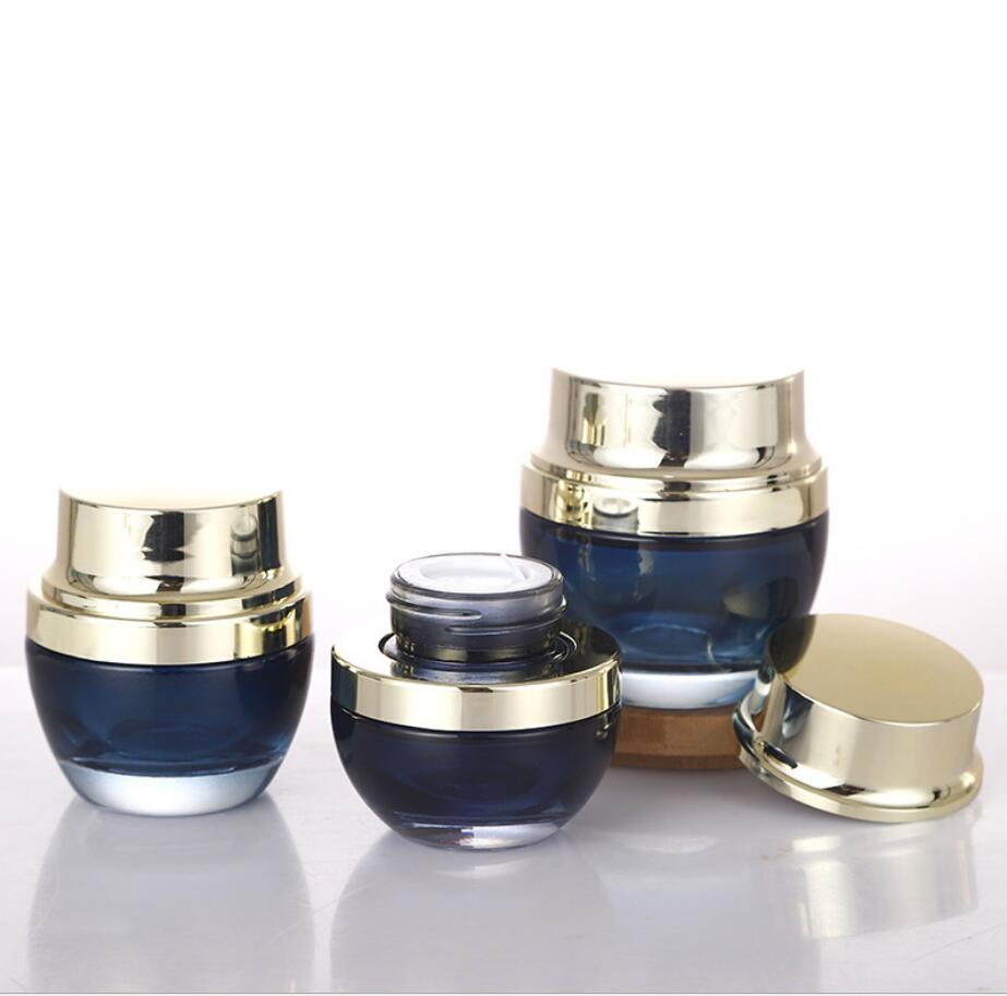 20G dark blue glass jar/bottle - Gel Refill Pack recension och pris