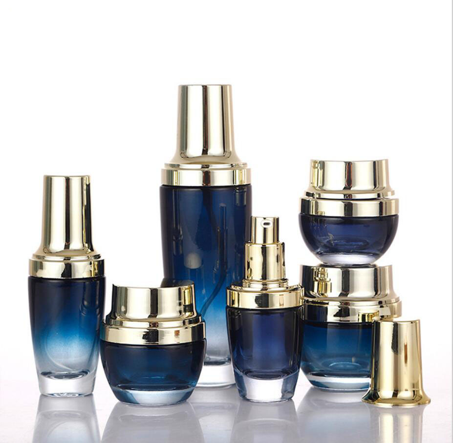 20G dark blue glass jar/bottle - Gel Refill Pack recension och pris