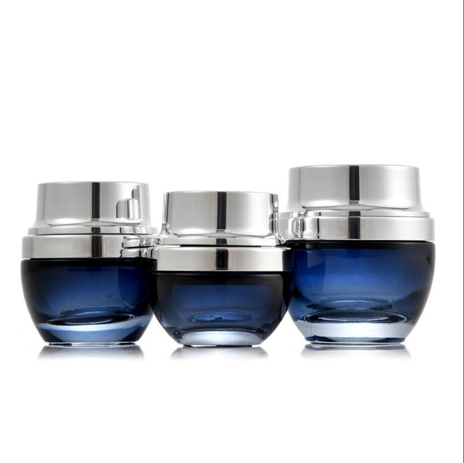 20G dark blue glass jar/bottle - Gel Refill Pack recension och pris