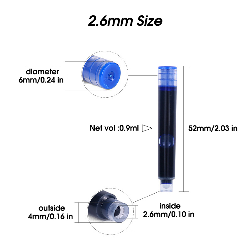 50pcs Fountain Pen Ink Cartrid - Fountain Pen Bottled Ink recension och pris