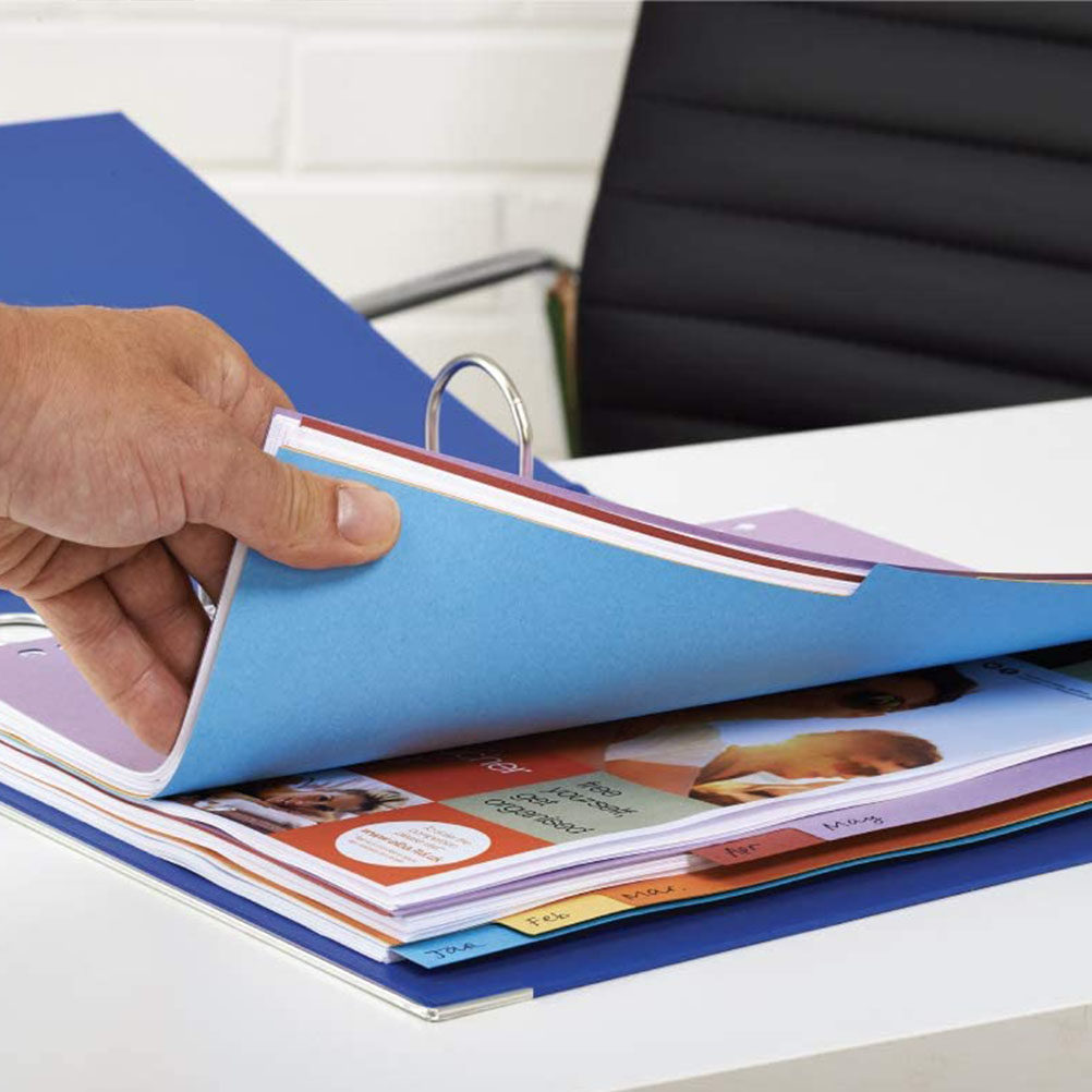 12Pcs A4 Index Dividers 11 Hol - Tab Divider A4 recension och pris