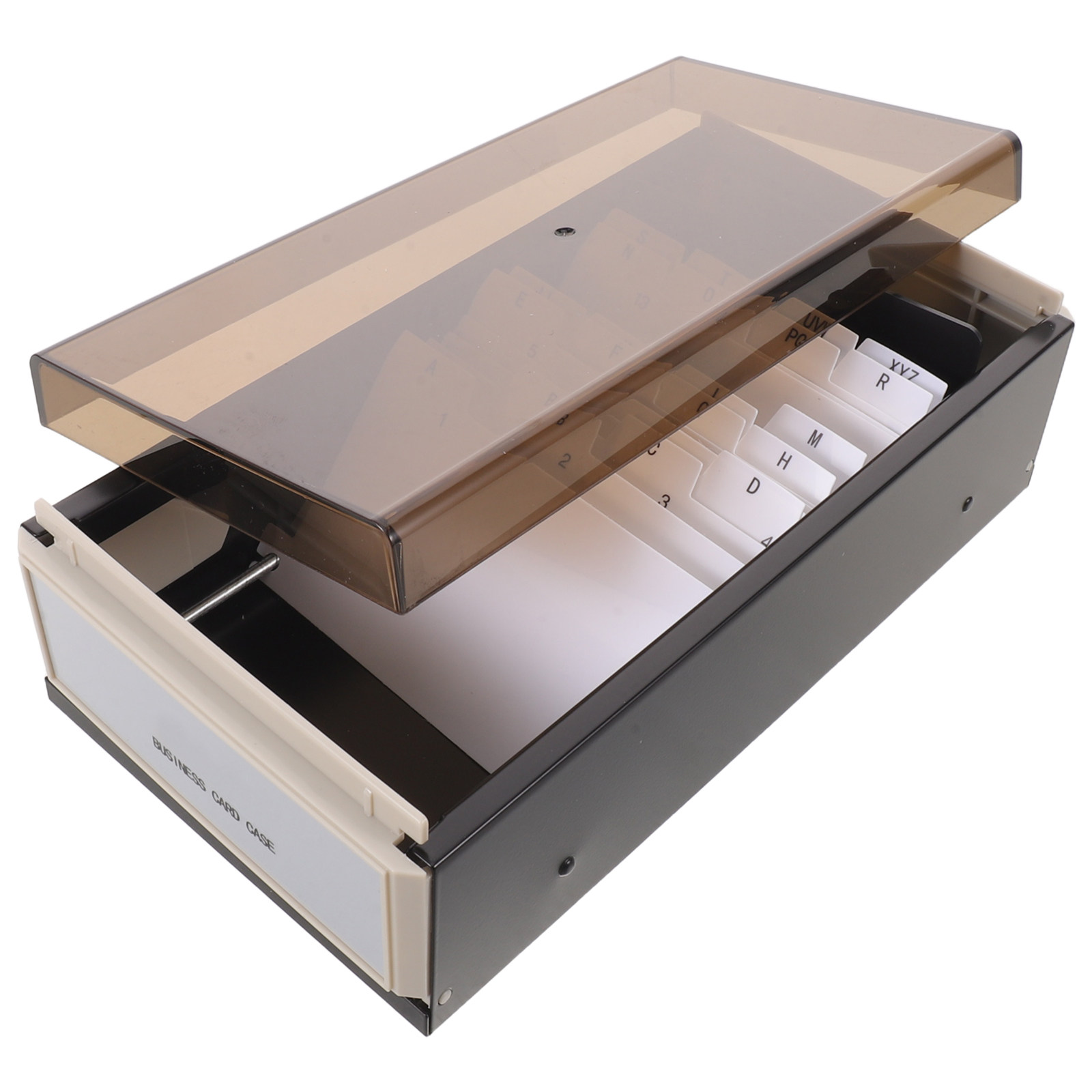 Business Card File Organizer L - Card Index Box recension och pris
