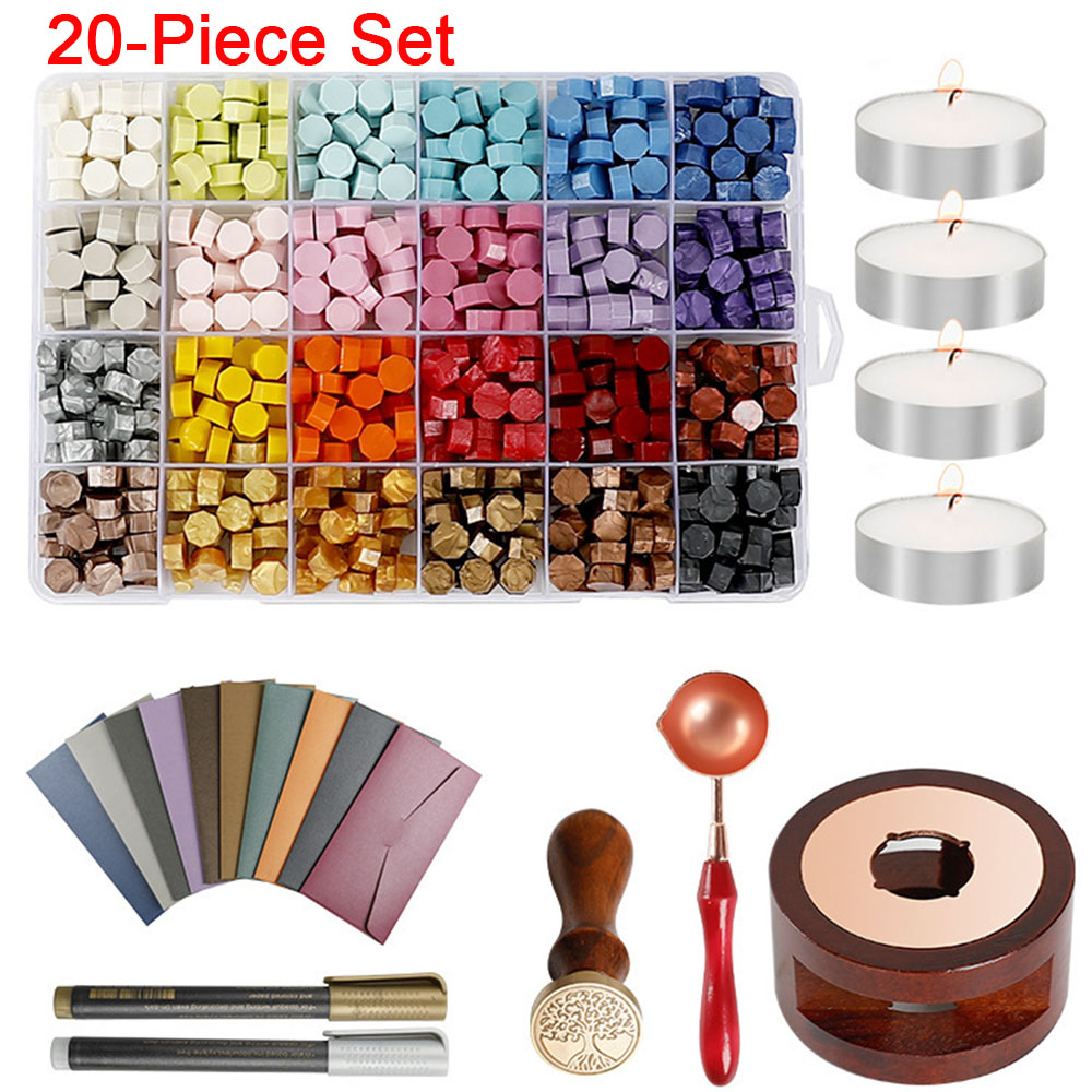 20pcs/set Wax Seal Stamp Set w - Wax Seal Stamp Set recension och pris