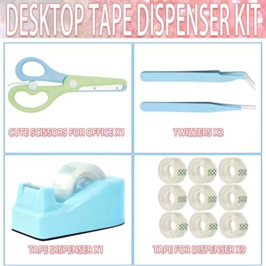 Desktop Tape Dispenser Kits wi - Tape Dispenser Weighted recension och pris