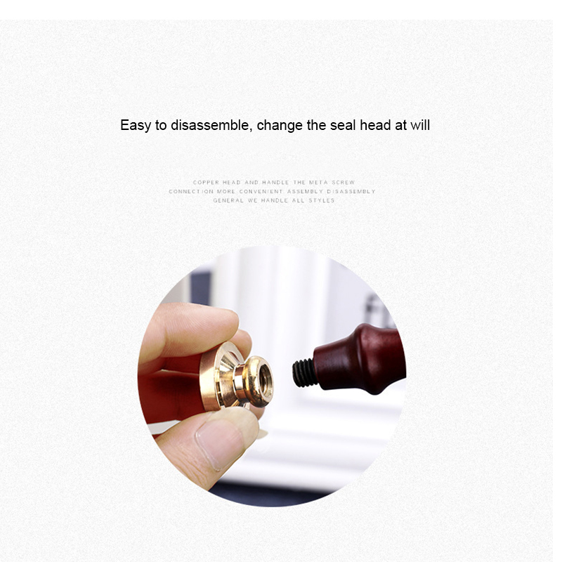 Custom Seal Wax stamp head wit - Wax Seal Stamp Set recension och pris