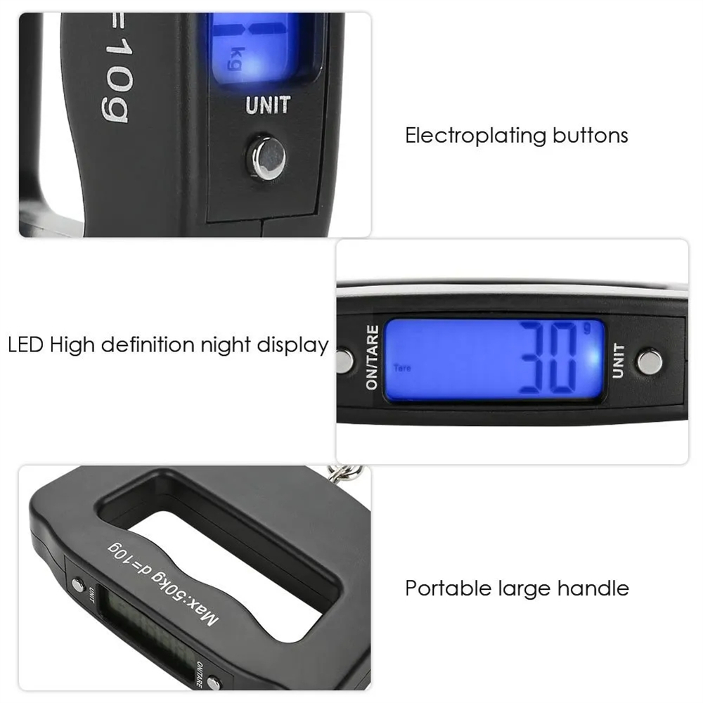 Portable LCD Digital Hanging S - Tape Dispenser Weighted recension och pris