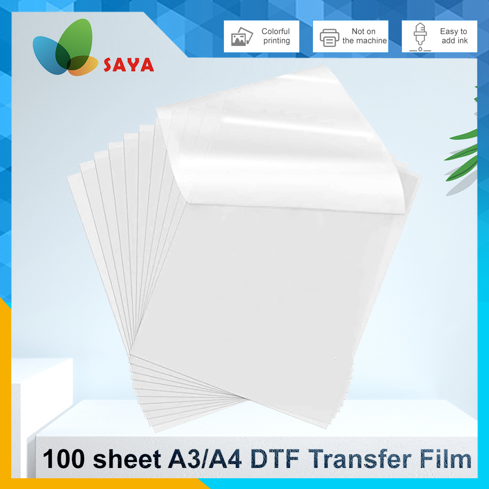 50/100 Pcs DTF Film A3/A4 Doub - Ink Blotter Paper recension och pris