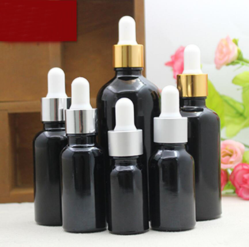 50ML black glass bottle essent - Gel Refill Pack recension och pris