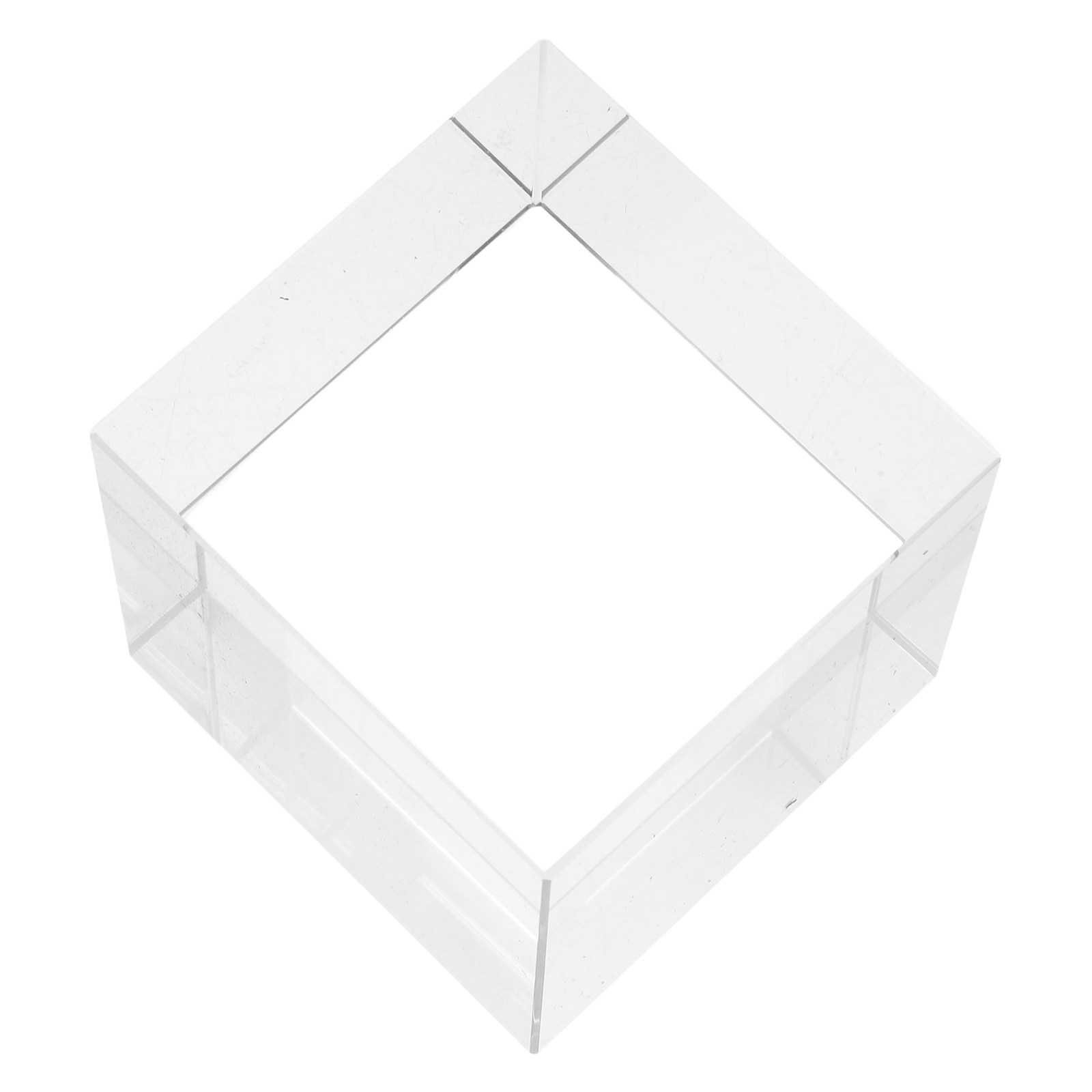 Clear Square Crystal Paperweig - Book Weight Glass recension och pris