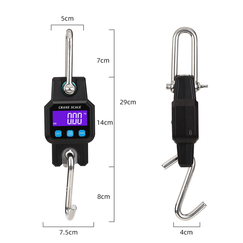 300kg/50g Bluetooth Crane Scal - Tape Dispenser Weighted recension och pris
