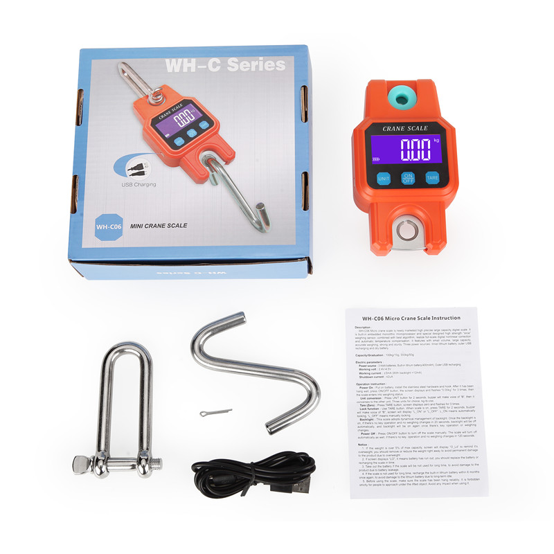 300kg/50g Bluetooth Crane Scal - Tape Dispenser Weighted recension och pris
