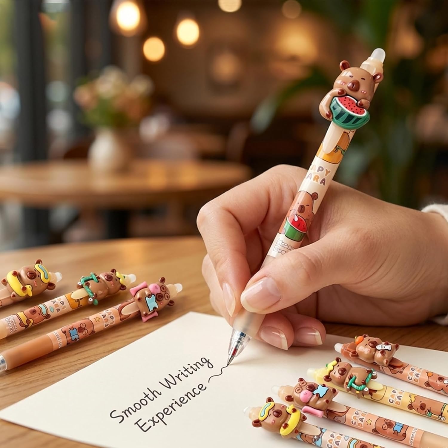 Cute Capybara Erasable Pens, 0 - Correction Pen Fine recension och pris