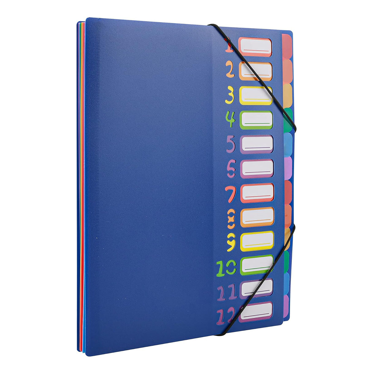 A4 Size Rainbow Tab Expanding  - Tab Divider A4 recension och pris