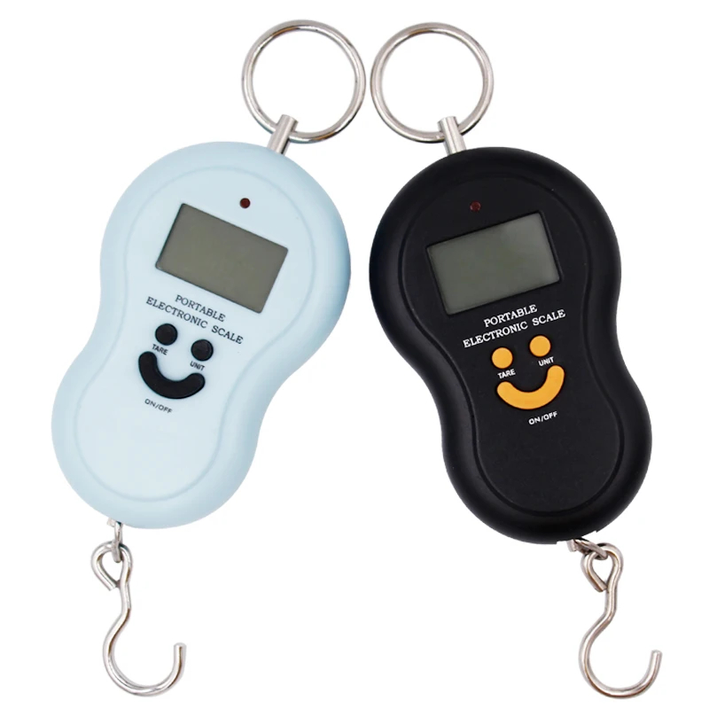 50kg 10g Digital Fishing Scale - Tape Dispenser Weighted recension och pris