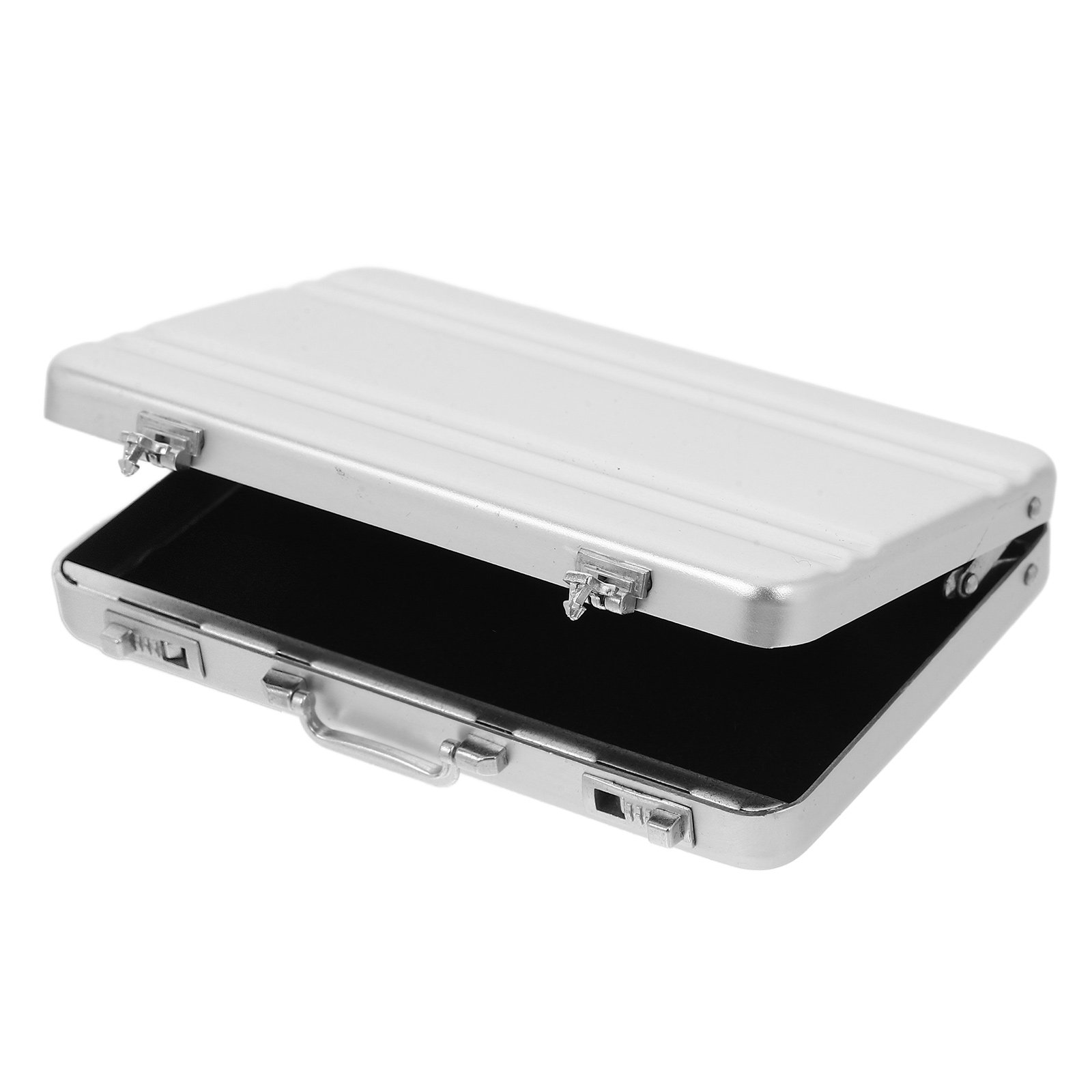 Slim Sturdy Aluminum Alloy Car - Card Index Box recension och pris