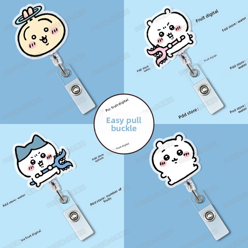 jiyi Retractable Badge Reel Ka - Index Card Holder recension och pris