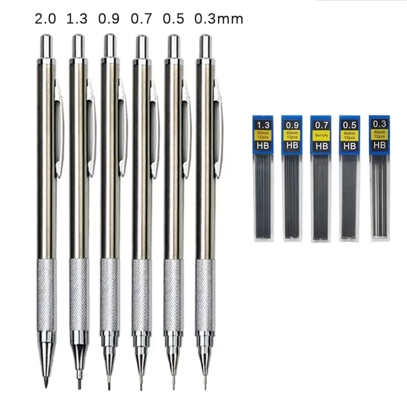 Metal Mechanical Pencil Set 0. - Mechanical Pencil 0.3 recension och pris